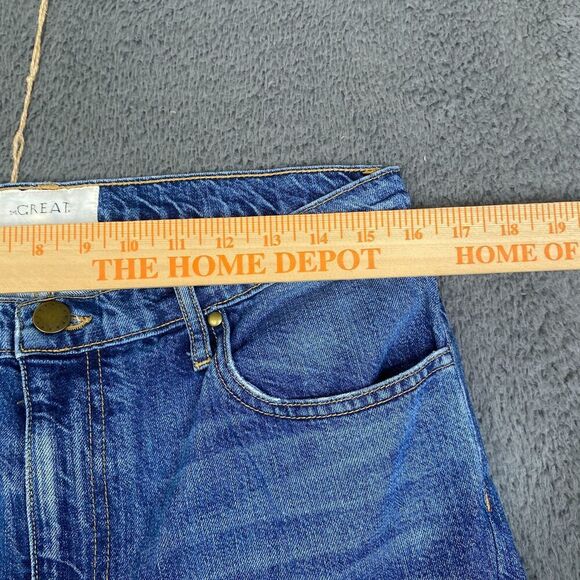 The Great Womens The Relaxed Nerd Baggy size 29 Medium Wash Made in USA - Picture 7 of 12